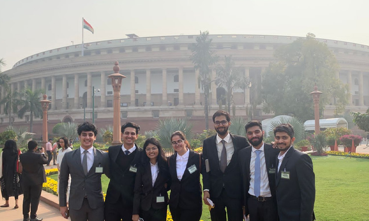 THE NATIONAL CONFERENCE OF LAW STUDENTS 2021 ORGANISED BY THE LOK SABHA SECRETARIAT OF THE INDIAN PARLIAMENT ON THE EVE OF CONSTITUTION DAY 2021
