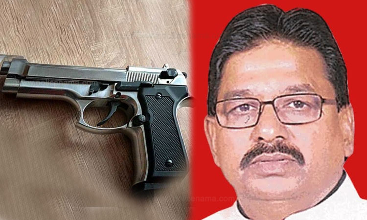 Former Minister of State for Home and Pune Congress unit president Ramesh Bagwe’s revolver stolen