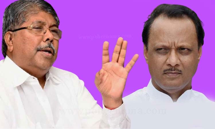 pune-chandrakant-patil-remains-absent-for-weekly-covid-19-meetings-for-two-years-blames-ajit-pawar