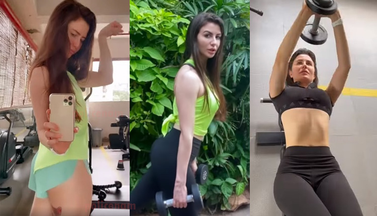 Actress Giorgia Andriani Served Hardcore Workout Goals As She Flaunts Her Toned Physique - Check Out The Video Now