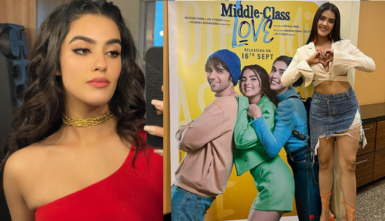 Kavya Thapar Feels Overwhelmed With The Responses To Her Character Sysha, In her debut film, Middle Class Love, says, "Hard work has finally paid off."