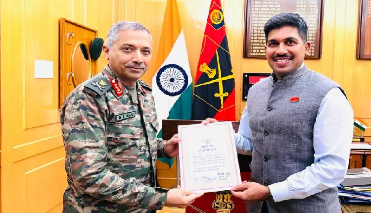 Indian Army honours young entrepreneur Punit Balan in a special felicitation