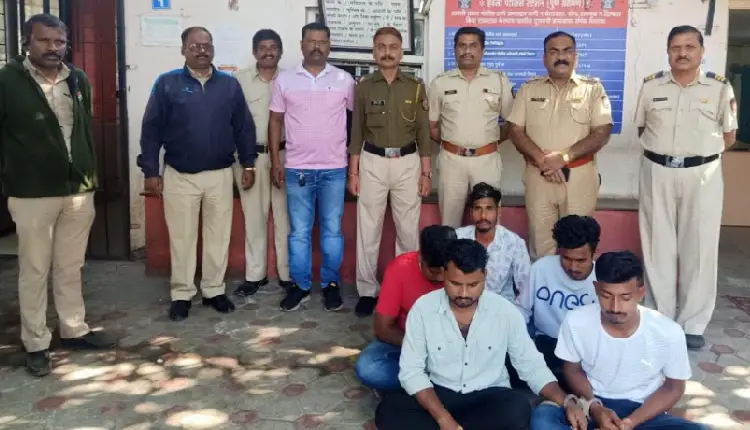 Pune Crime | Pune Rural Police arrest a gang terrorising in Haveli area