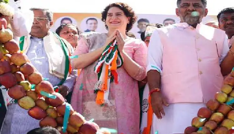 Priyanka Gandhi to address rally in debut visit to Bengaluru
