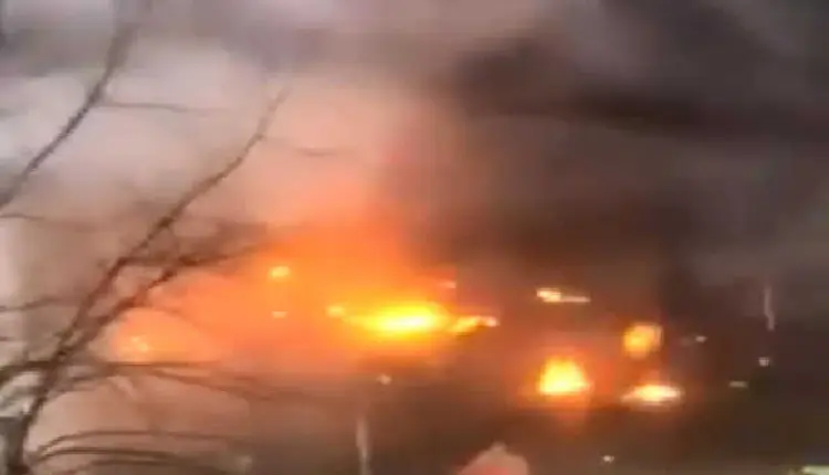 Kiev News | Chopper crash in Ukraine's Brovary