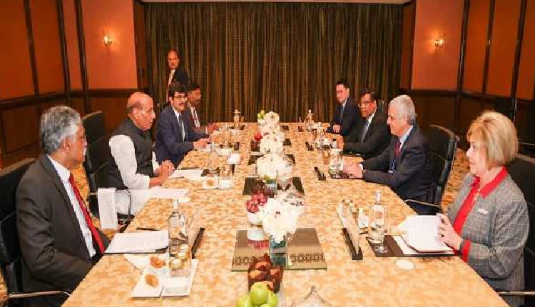 Rajnath Singh | Rajnath invites global OEMs to make defence products in India for the world