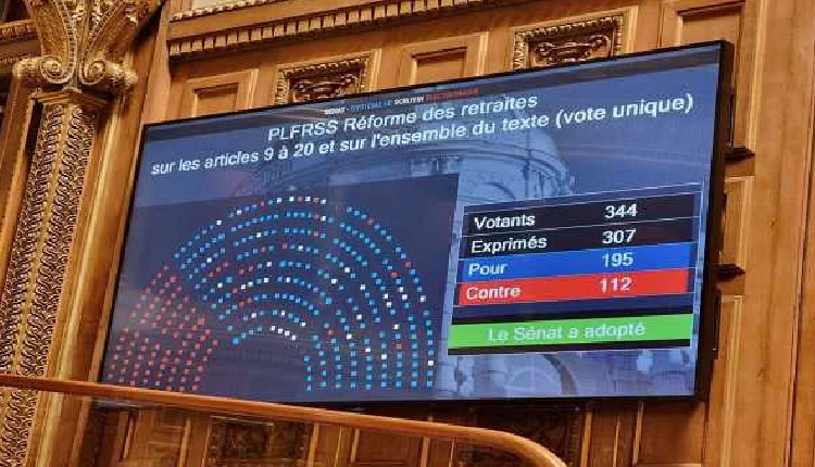 French Senate passes pension reform bill despite nationwide protest