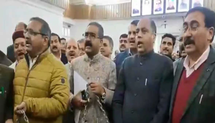 Himachal Pradesh Assembly | Ruckus continues by BJP in HP assembly