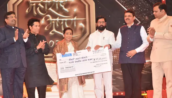 Maharashtra Bhushan Award | Singer Ashatai Bhosle is Pride of Maharashtra -chief minister Mr Eknath Shinde