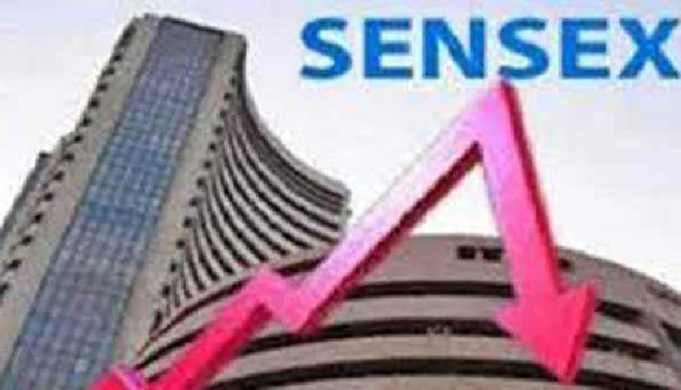 Sensex down over 300 pts