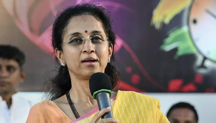 NCP MP Supriya Sule | Sanjay Shirsat's remarks for Andhare insult to all women: Baramati NCP MP Supriya Sule