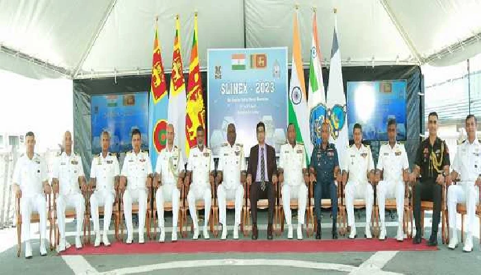 Indian Navy ships in Colombo to participate in SLINEX-2023 maritime exercise