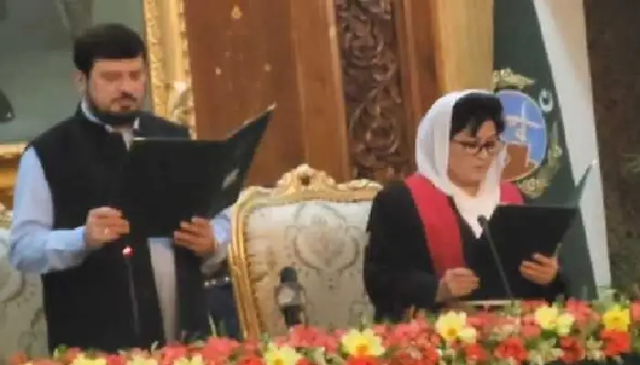 Justice Musarrat Hilali | Hilali takes oath as 1st female chief justice of PHC