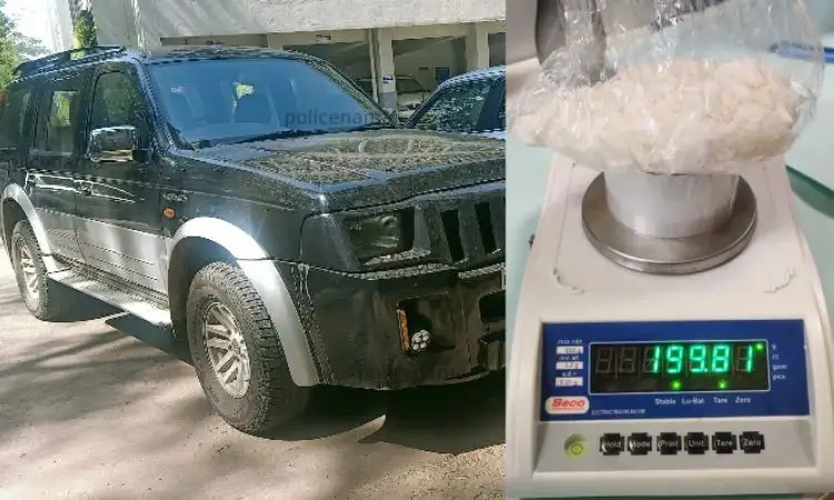 Pune Crime News | Pune Customs seizes drugs worth ₹5 crore; Four arrested after chase from Satara to Lonavla