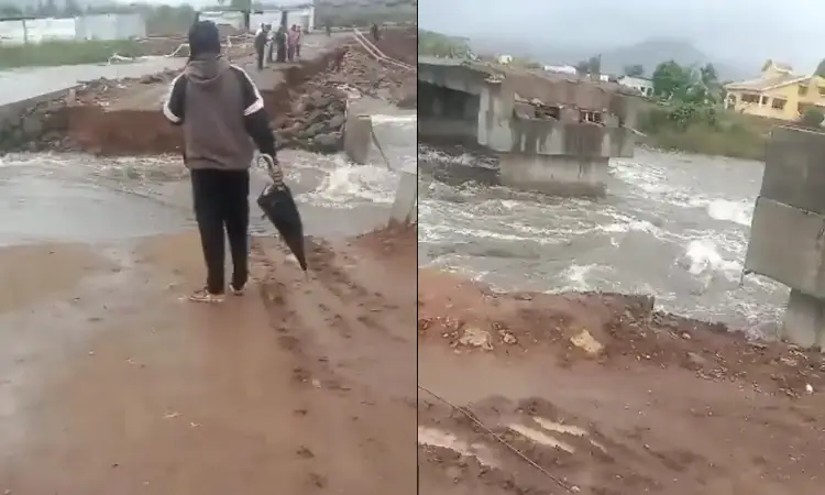 Pune Rains | Maval: Alternative Road to Eight Villages in Vadiwale Cut Off After Heavy Rains