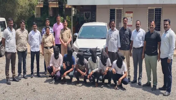 Pune Crime News | Vimantal police arrest gang of criminals for absconding after hiring SUV