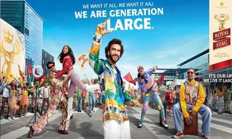 Ranveer Singh stars in Seagram’s Royal Stag new campaign