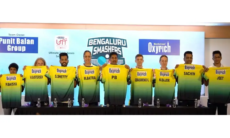 Bengaluru Smashers | Upbeat Bengaluru Smashers launch jersey as they look forward to Indian Oil UTT Season 4 debut
