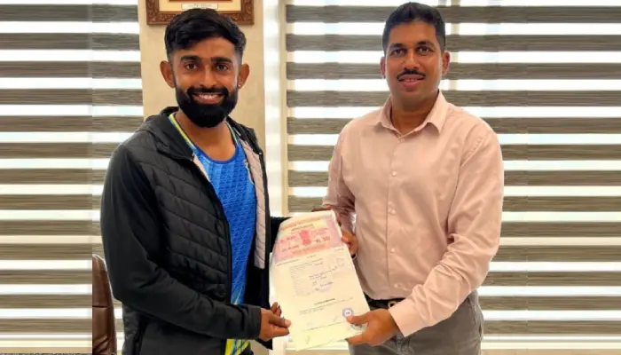 Punit Balan Group | Cricketer Ankit Bawne signs cooperation agreement with ‘Punit Balan Group’