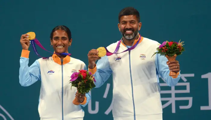 Pune News | Pune: Punit Balan Group’s Rutuja Bhosale wins gold medal at Asian Games; She tastes success in mixed doubles in tennis