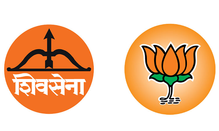 BJP-Shiv Sena Alliance | vidhan sabha adhiveshan total chaos bjp vs bhaskar jadhav fighting heated arguments protest agitation