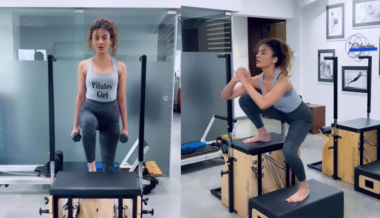 Seerat Kapoor | Actress Seerat Kapoor Will Make You Laugh With A Funny Caption After Her Hardcore Pilates Workout, Watch Video Now