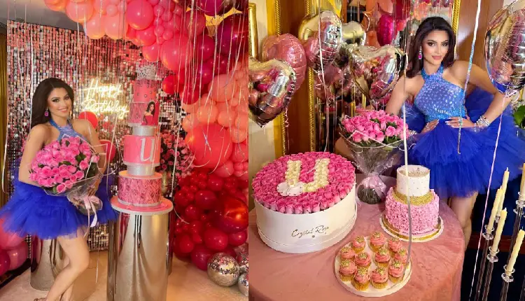 Urvashi Rautela | What!! Actress Urvashi Rautela's luxury birthday celebrations, actress spent $ 1.12 million (93 locked) on her birthday party