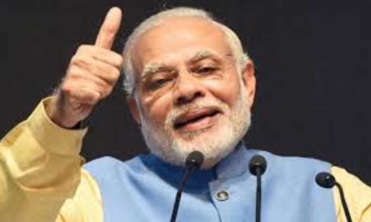 PM Modi Thums up