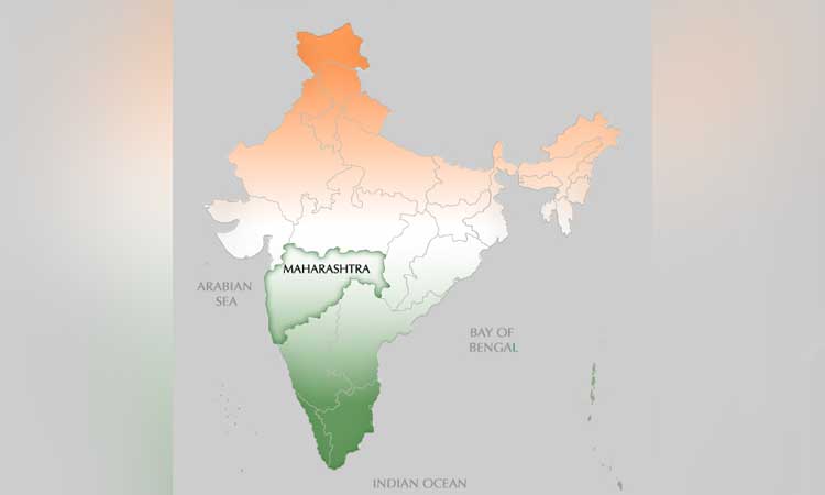 india in maharashtara map