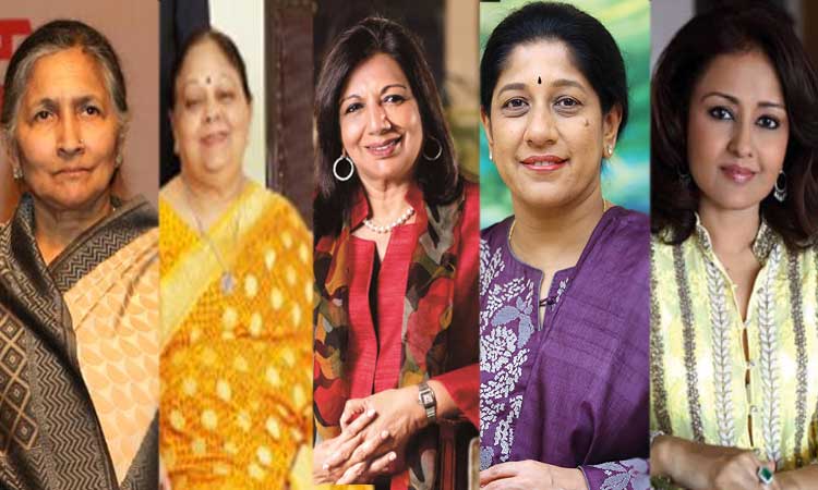 Five Richest Women