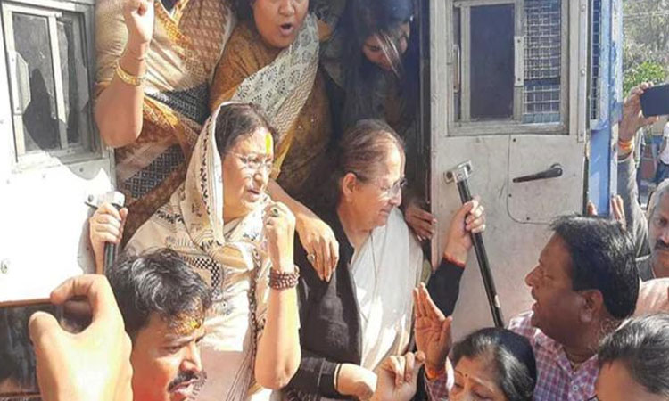 sumitra mahajan arrested
