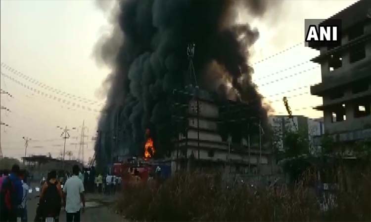 Maharashtra Fire breaks out at a chemical factory in the Maharashtra Industrial Development Corporation MIDC area of Ambernath