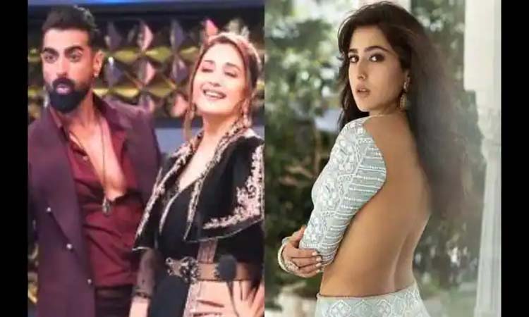 Bollywood Round up Madhuri Dixit show dance Deewane 18 crew members tested COVID-19 positive and Sara Ali Khan Backless dress creates