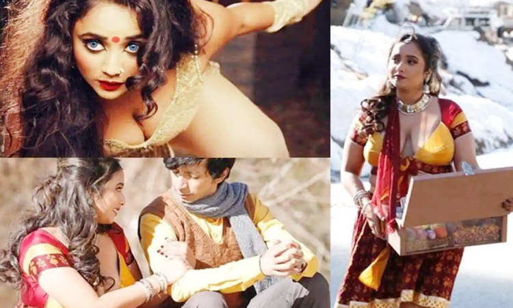 bhojpuri star rani chatterjee shares topless photo fans demands second season of mastram see viral