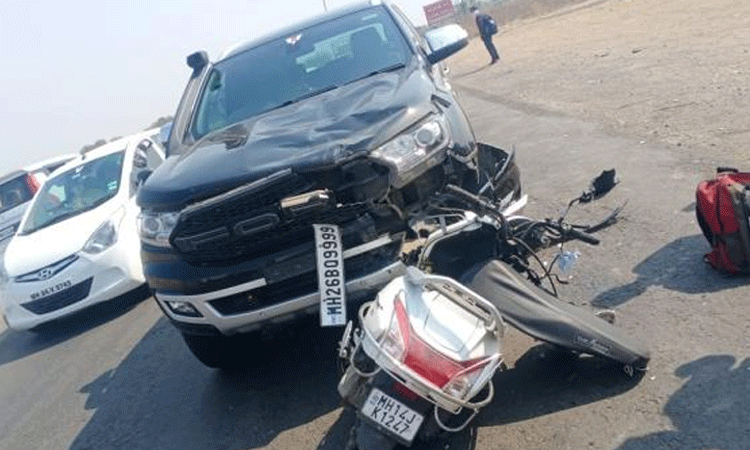 moped rider was killed spot car crash