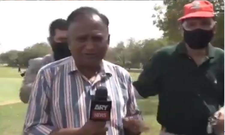pakistani reporter chand nawab doing interview with president arif alvi video goes to viral