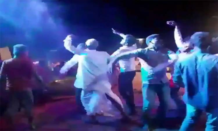 video tau was performing dance sapna chaudhary incident happened