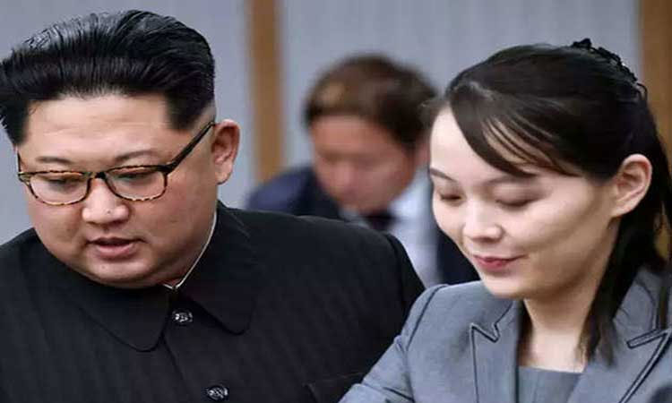 north korea president kim jong uns sister kim yo jong warns usa