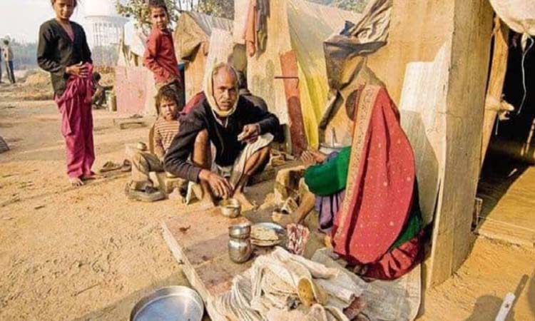 number of indias poor doubles pew research report
