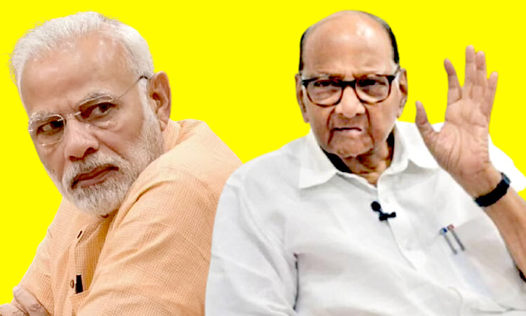 Sharad Pawar On PM Narendra Modi | Sharad Pawar's reply to Narendra Modi in Otur meeting! Yes I am a wandering soul, my soul is not for myself, soul is restless for the people - Sharad Pawar