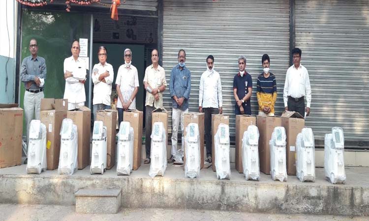 Admirable! Institution at Lasalgaon made 20 oxygen make machines for all the common people