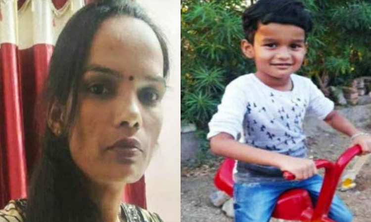 mother commits suicide with 7 year old boy in patas of pune district