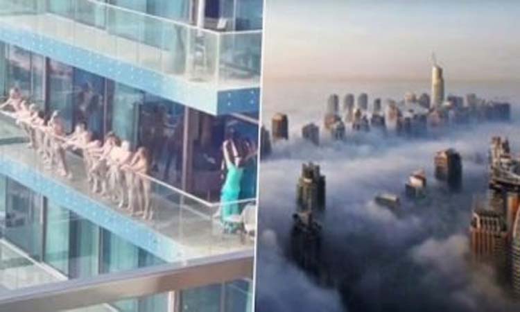 in dubai a group of women posed nude in the balcony arrested after the video went viral