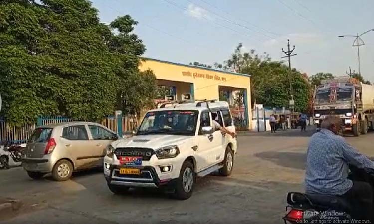 oxygen tanker gave vvip security to drive to sagar from rourkela non stop in 24 hours