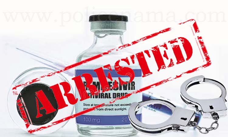 Pune: Black market for Remdesivir Injection on the rise in Pune? Strict action of police for the third time! 5 self-proclaimed drug dealers arrested, 4 injection seized in chandannagar and lonikand area