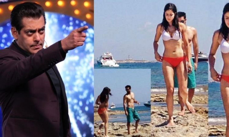 Salman Khan was angry when he saw Katrina in a bikini with Ranbir Kapoor