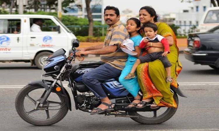 do you also make children sit on motorcycle may have to pay fine motor vehicle act in detail