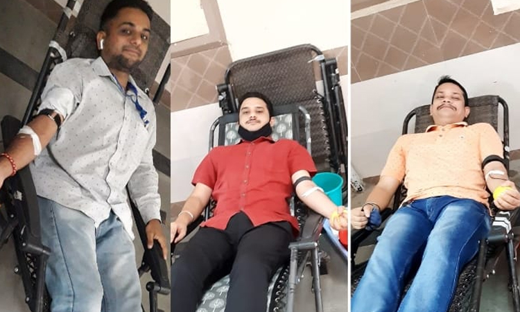 Pune : Maharana Pratap Jayanti celebrated with blood donation during Corona crisis
