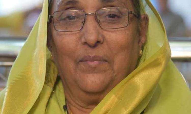 minister hasan mushrifs elder sister hibjabi babasaheb mujawar passed away