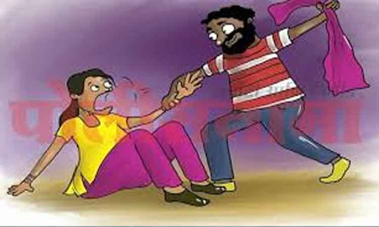 Burglary in Pune | Burglary by intimidating a woman by pressing a little girl's mouth; Incidents in Hadapsar area